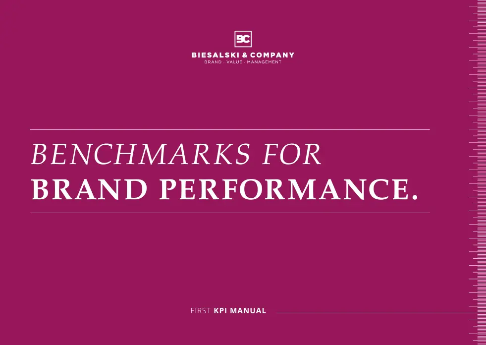 Benchmarks for brand performance