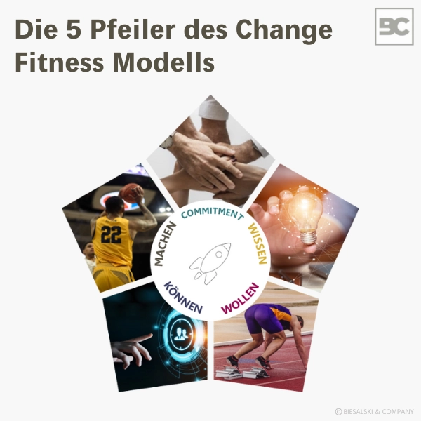 5 Pfeiler des Change Fitness Modells